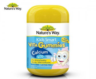 Nature's Way 澳萃维 儿童钙片+维生素D软糖 60粒